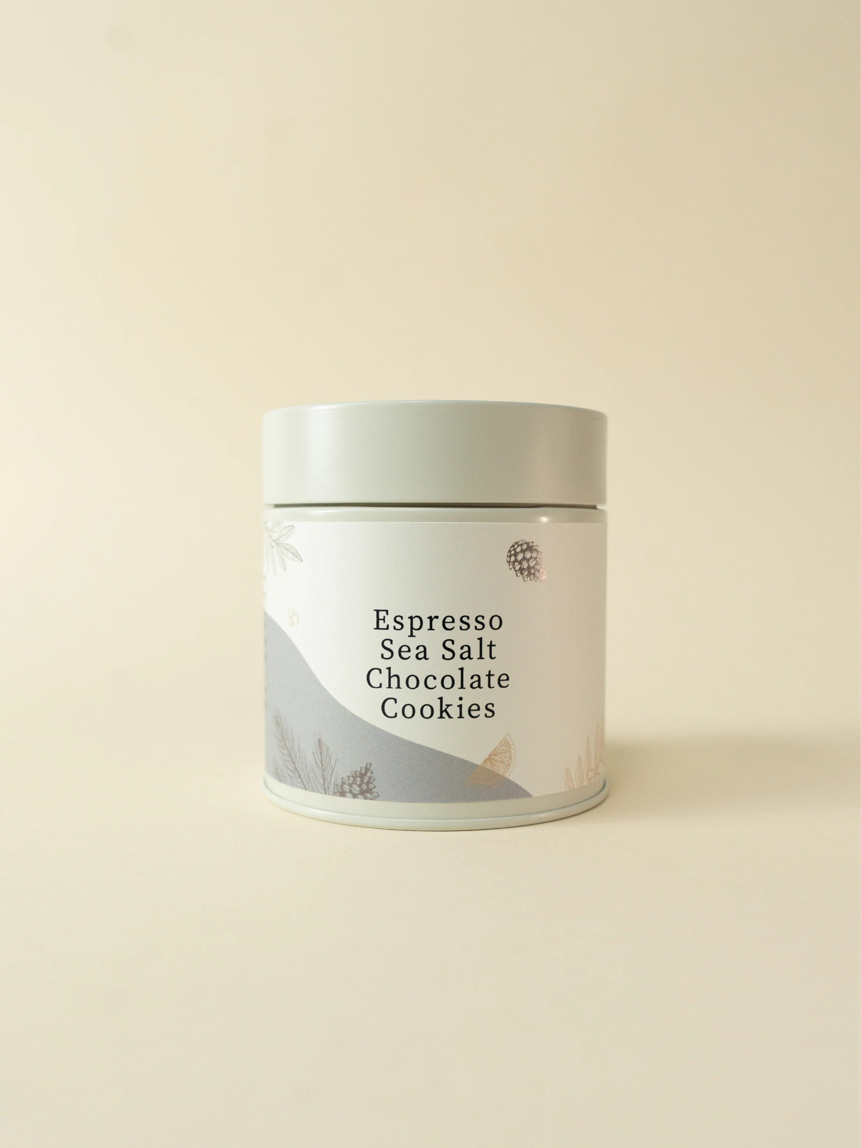 Espresso Sea Salt Chocolate Cookies (Tin) | Next Day Delivery